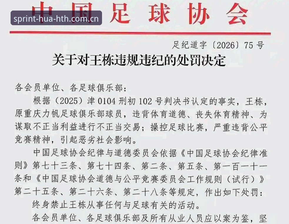 中国足协第三批禁足名单解读教程：华体会体育数据带你看清行业整顿全貌